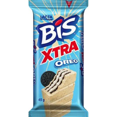 WAFER DE CHOCOLATE BRANCO OREO EXTRA BIS LACTA 45G