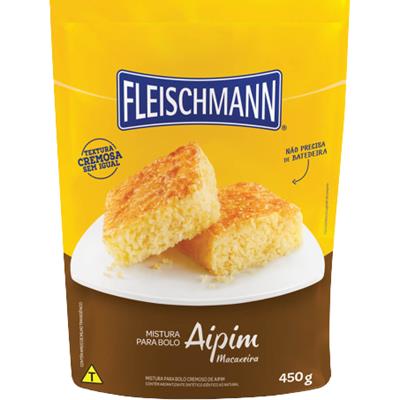 MISTURA PARA BOLO AIPIM MACAXEIRA FLEISCHMANN 450G