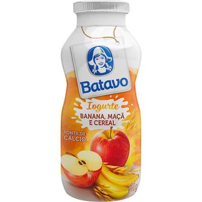 IOGURTE DESNATADO BANANA, MAÇÃ CEREAL BATAVO 170G