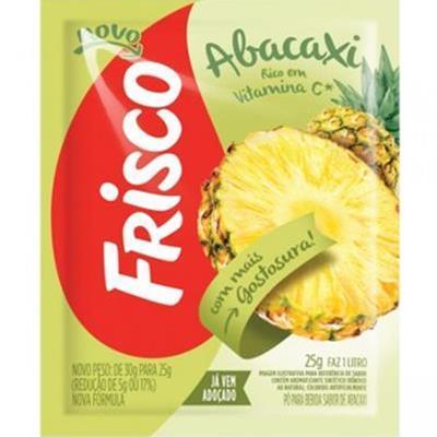SUCO EM PÓ SABOR ABACAXI FRISCO 25G