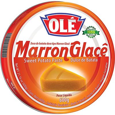 DOCE DE BATATA DOCE MARRON GLACÊ OLÉ 600G
