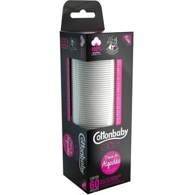 DISCOS DE ALGODÃO COTTONBABY 60UN