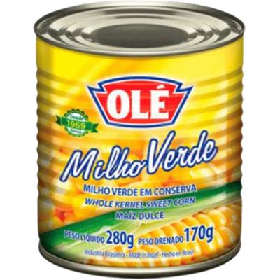 MILHO VERDE EM CONSERVA OLÉ 280G