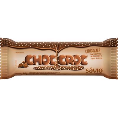 SORVETE DE CHOCOLATE CHOC CROC SÁVIO 74G