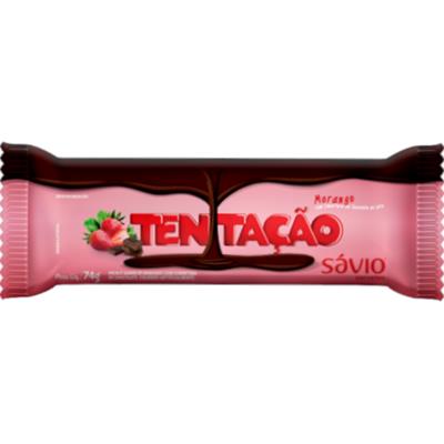 SORVETE DE MORANGO TENTAÇÃO SÁVIO 74G