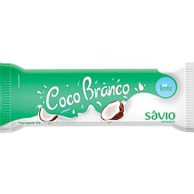SORVETE AO LEITE SABOR COCO BRANCO SÁVIO 57G