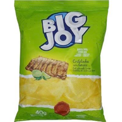 BATATA FRITA DE COSTELINHA COM LIMÃO BIG JOY 40G