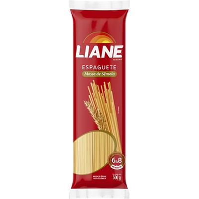 MACARRÃO ESPAGUETE DE SÊMOLA LIANE 500G