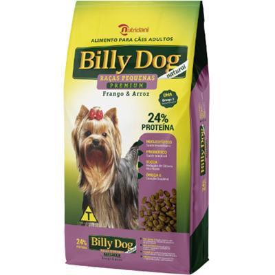 RAÇÃO SECA CÃO ADULTO FRANGO E ARROZ BILLY DOG 1KG