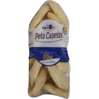 BISCOITO DE FÉCULA PETA CASEIRA 220G