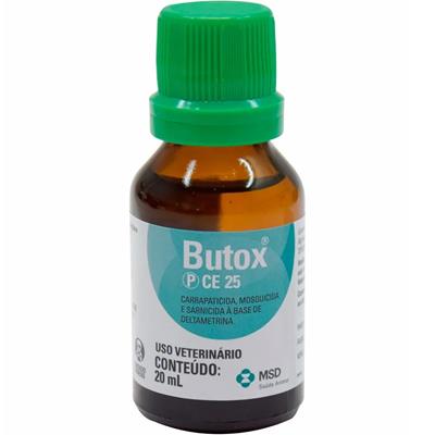 REMÉDIO DE CÃES À BASE DE DELTAMETRINA BUTOX 20ML
