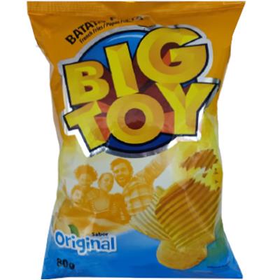 BATATA FRITA SABOR ORIGINAL BIGTOY 80G