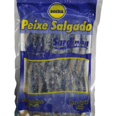 SARDINHA INTEIRA SALGADA ROCHA 400G