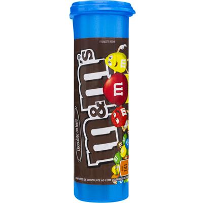 CONFEITO DE CHOCOLATE AO LEITE COLORIDOS M&M'S 30G