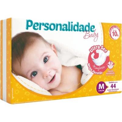 FRALDAS DESCARTÁVEIS TAMANHO M PERSONALIDADE 44UN