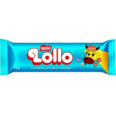 CHOCOLATE AO LEITE LOLLO NESTLÉ 28G