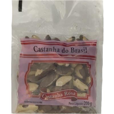 CASTANHA DO BRASIL CASTANHA ROSA 200G