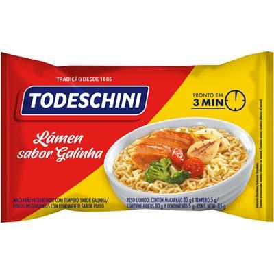 MIOJO LÁMEN SABOR GALINHA TODESCHINI 85G