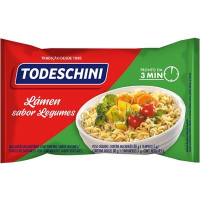 MIOJO LÁMEN SABOR LEGUMES TODESCHINI 85G