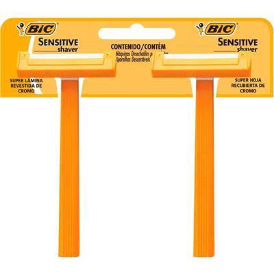 APARELHO DE BARBEAR SENSITIVE SHAVER BIC 2UN