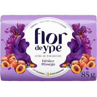 SABONETE FRÉSIA E PÊSSEGO FLOR DE YPÊ 85G