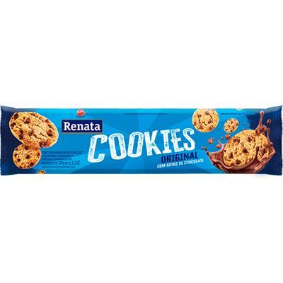 BISCOITO DE CHOCOLATE COOKIES ORIGINAL RENATA 100G