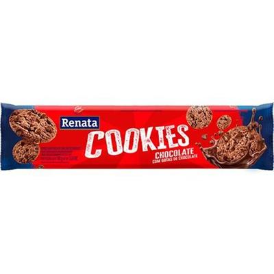 BISCOITO COOKIES SABOR CHOCOLATE RENATA 100G