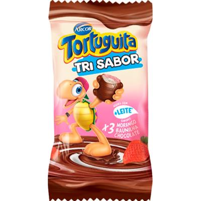 CHOCOLATE TRI SABOR X 3 TORTUGUITA 18G