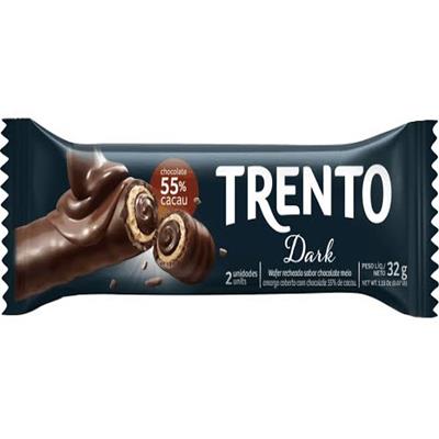 CHOCOLATE DARK DE CHOCOLATE MEIO AMARGO TRENTO 32G