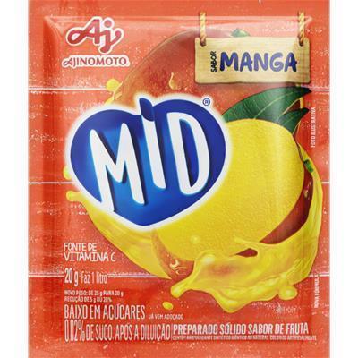 SUCO EM PÓ SABOR MANGA MID 20G