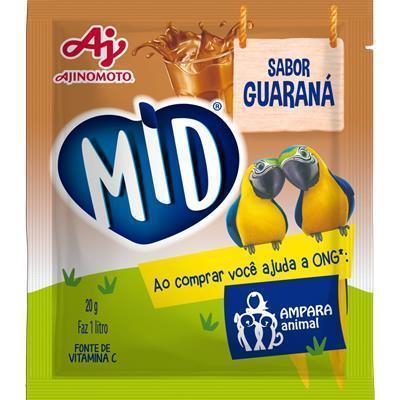 SUCO EM PÓ SABOR GUARANÁ MID 20G