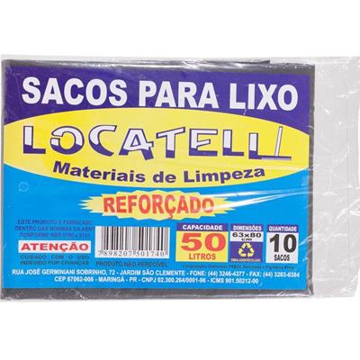 Saco de Lixo Locatelli 30L 20 Un - Supermercado Super Golff