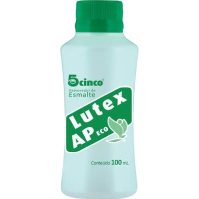 REMOVEDOR DE ESMALTE CINCO AP ECO LUTEX 100ML