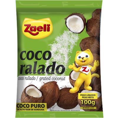 COCO RALADO PURO ZAELI 100G