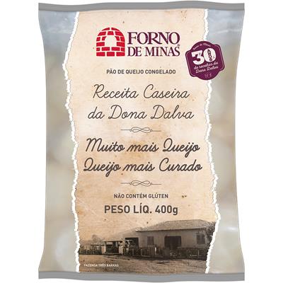 PÃO DE QUEIJO CONGELADO FORNO DE MINAS 400G