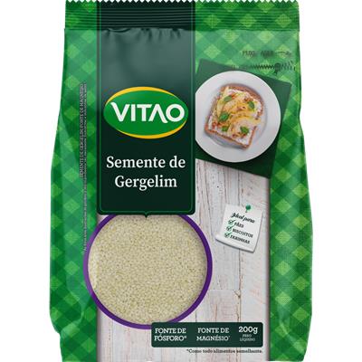 SEMENTE DE GERGELIM VITAO 200G