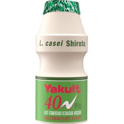 LEITE FERMENTADO DESNATADO ADOÇADO 40 YAKULT 80G