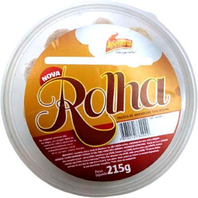 PAÇOCA DE AMENDOIM TIPO ROLHA APETITOSA 215G