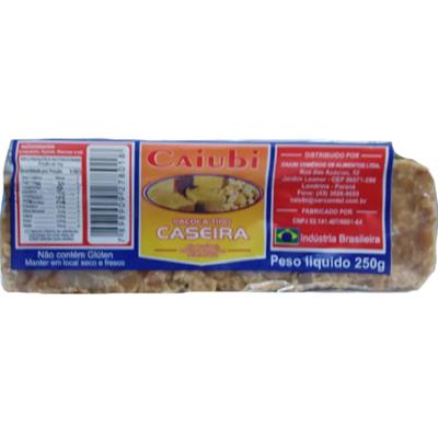 PAÇOCA TIPO CASEIRA CAIUBI 250G