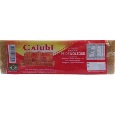 PÉ DE MOLEQUE CAIUBI 250G