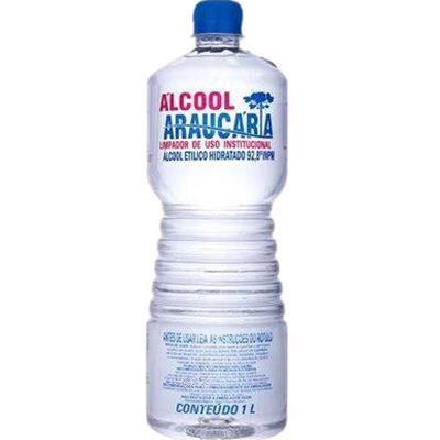 ÁLCOOL ETÍLICO HIDRATADO 92,8° INPM ARAUCÁRIA 1L