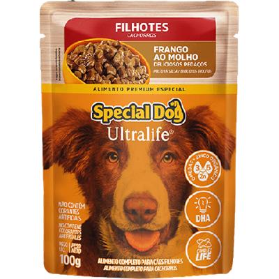 RAÇÃO ÚMIDA PARA CÃES FILHOTES SPECIAL DOG 100G