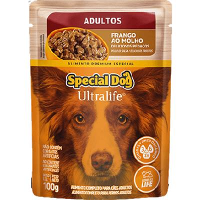 RAÇÃO ÚMIDA PARA CÃES ADULTOS SPECIAL DOG 100G