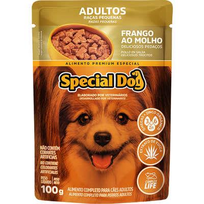 RAÇÃO ÚMIDA PARA CÃES ADULTOS SPECIAL DOG 100G