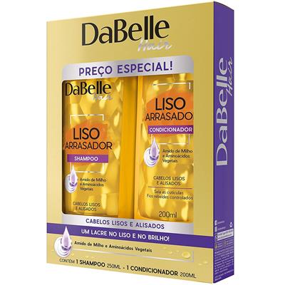KIT SHAMPOO + CONDICIONADOR LISO DABELLE HAIR