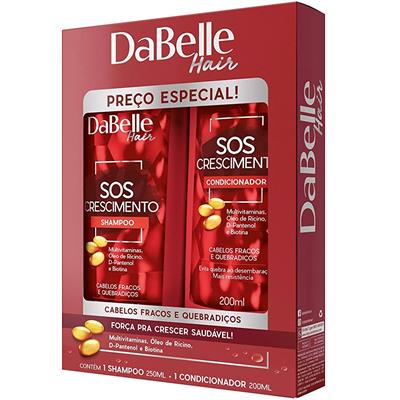 KIT SHAMPOO + CONDICIONADOR SOS DABELLE HAIR