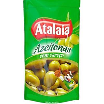 AZEITONA VERDE EM CONSERVA COM CAROÇO ATALAIA 720G