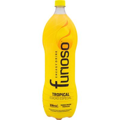 ENERGÉTICO SABOR FRUTAS TROPICAIS FURIOSO 2L