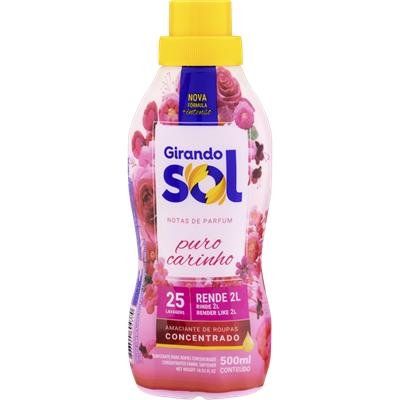AMACIANTE DE ROUPA PURO CARINHO GIRANDO SOL 500ML