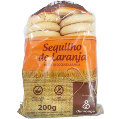 SEQUILHO DE LARANJA MASSAS D' KASA 200G